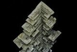 Skeletal Halite Crystals with Tolbachite - Poland #175422-4